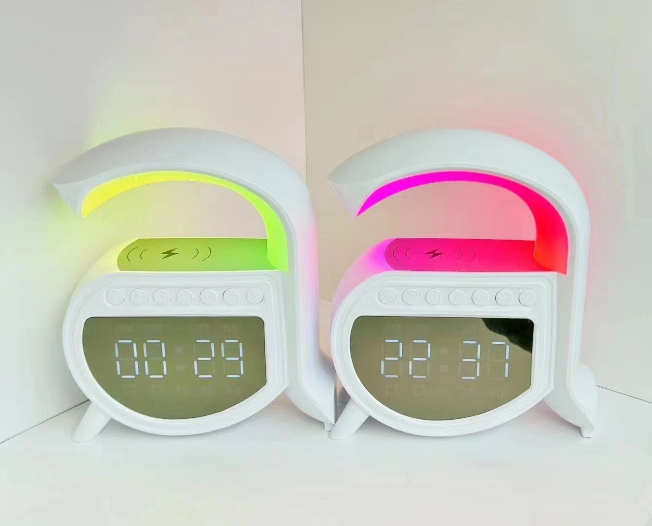 Ambient Night Lamp With Bluetooth Speaker