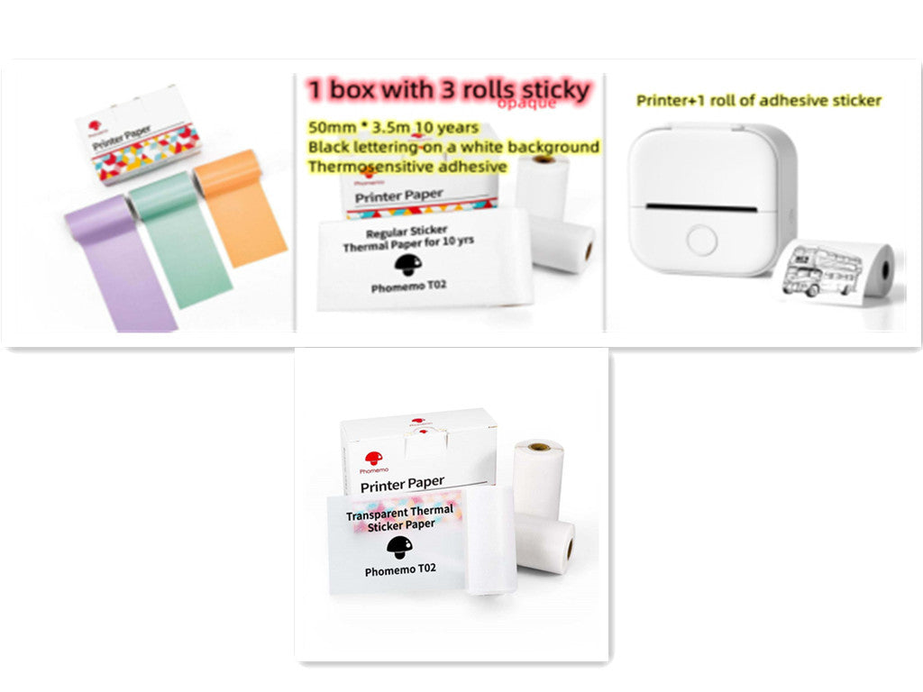 Portable Mini Thermal Printer