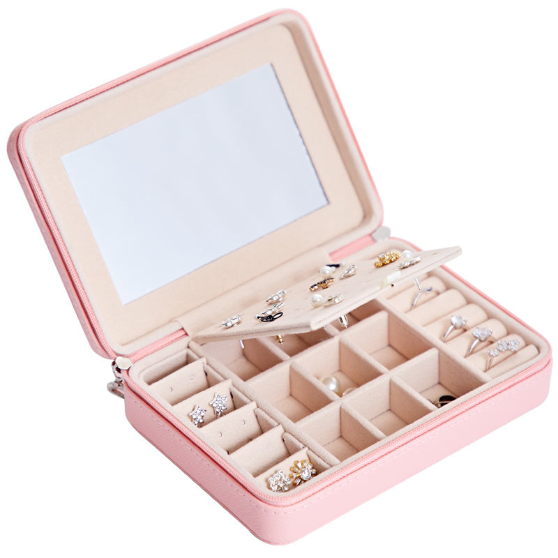 Multifunctional Jewelry Storage Box For Earrings, Necklaces And Rings