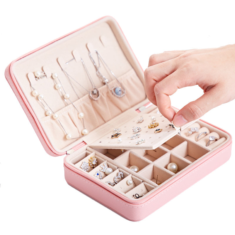 Multifunctional Jewelry Storage Box For Earrings, Necklaces And Rings