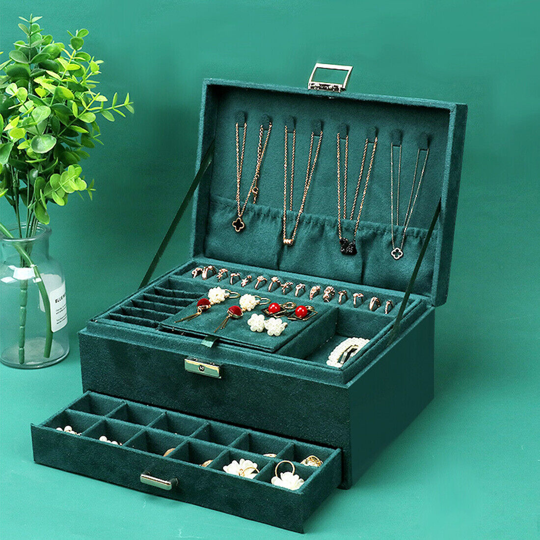 3 Layer Jewellery Box Organiser