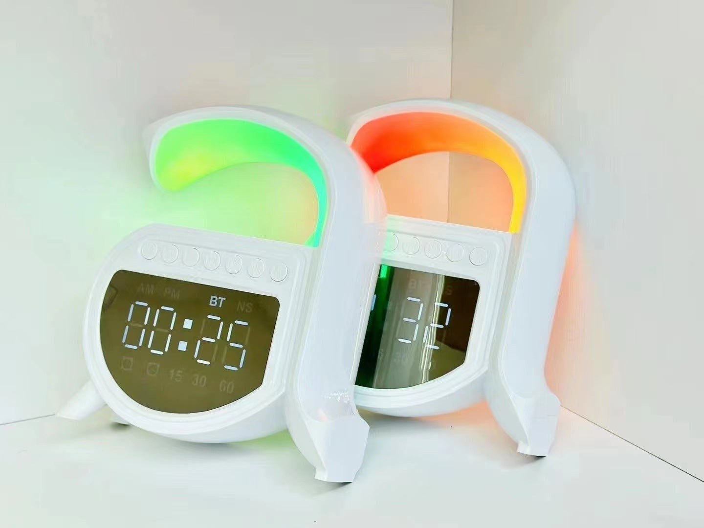 Ambient Night Lamp With Bluetooth Speaker