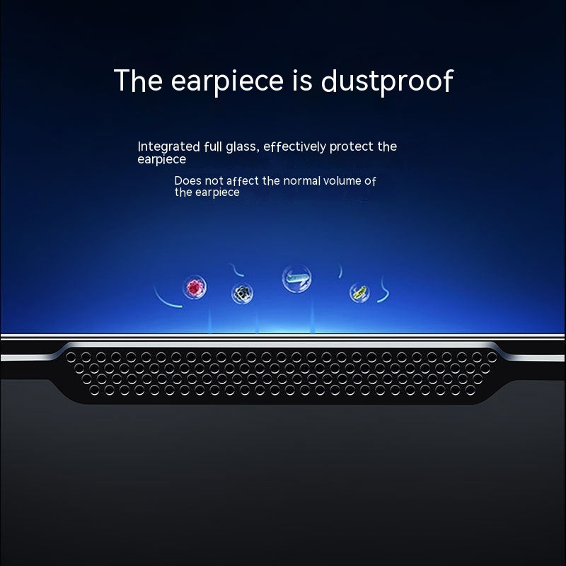 Dust-free screen protector