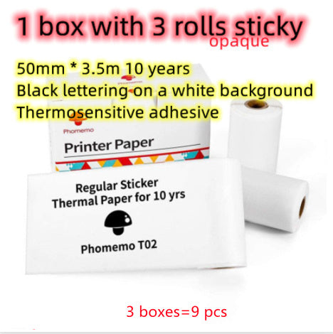 Portable Mini Thermal Printer