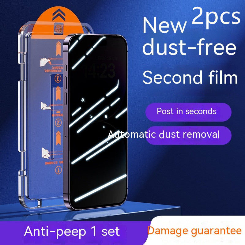 Dust-free screen protector
