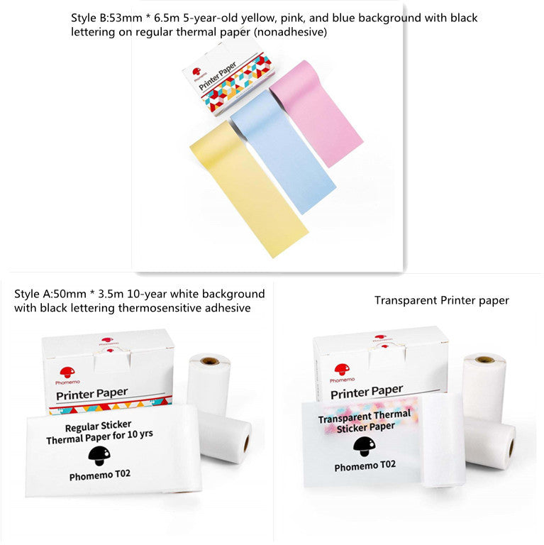 Portable Mini Thermal Printer