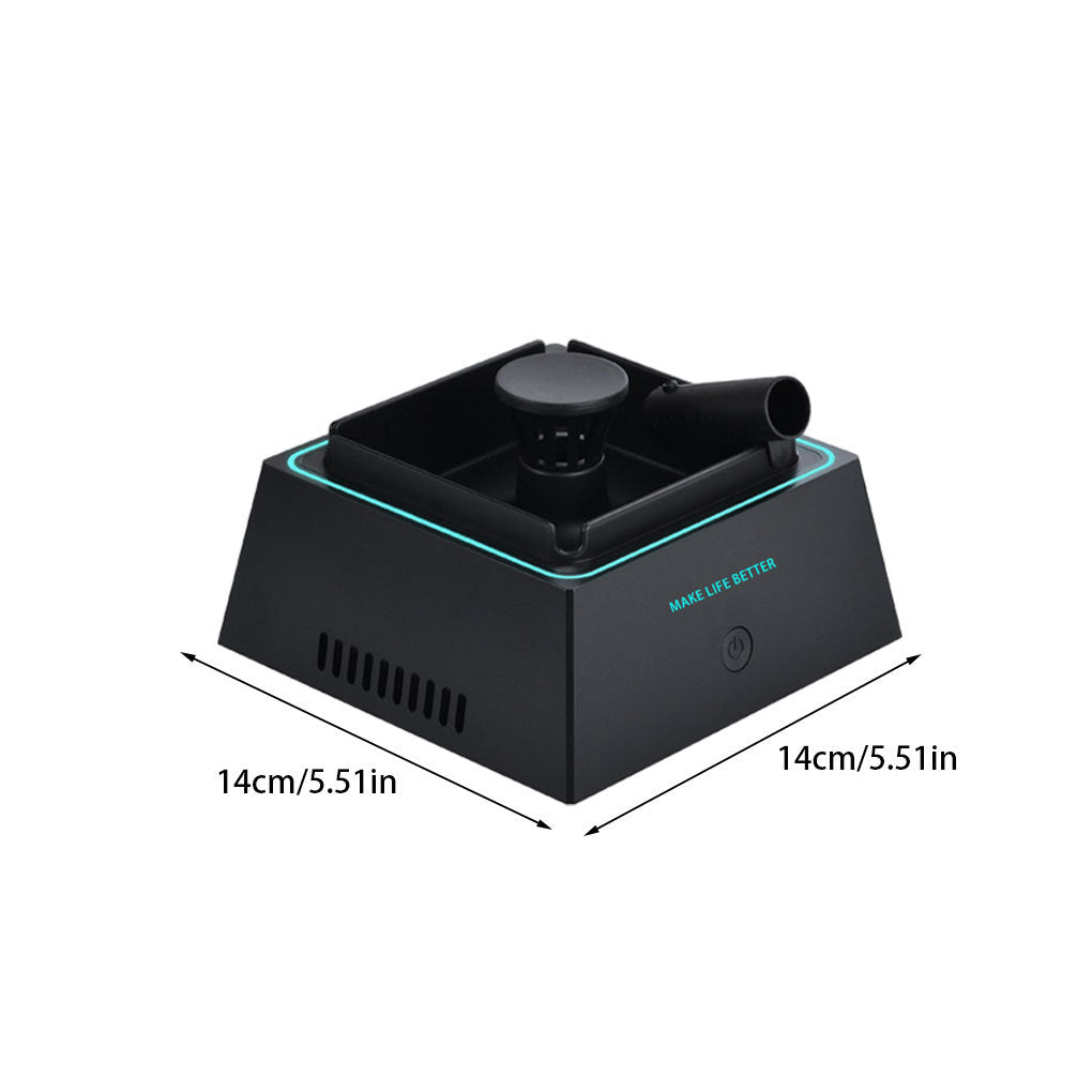 Intelligent Electronic Ashtray With Air Purifier