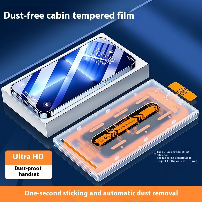 Dust-free screen protector