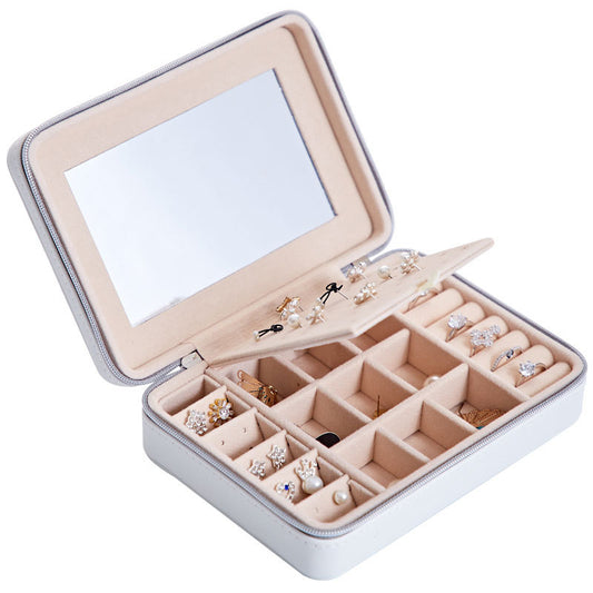 Multifunctional Jewelry Storage Box For Earrings, Necklaces And Rings