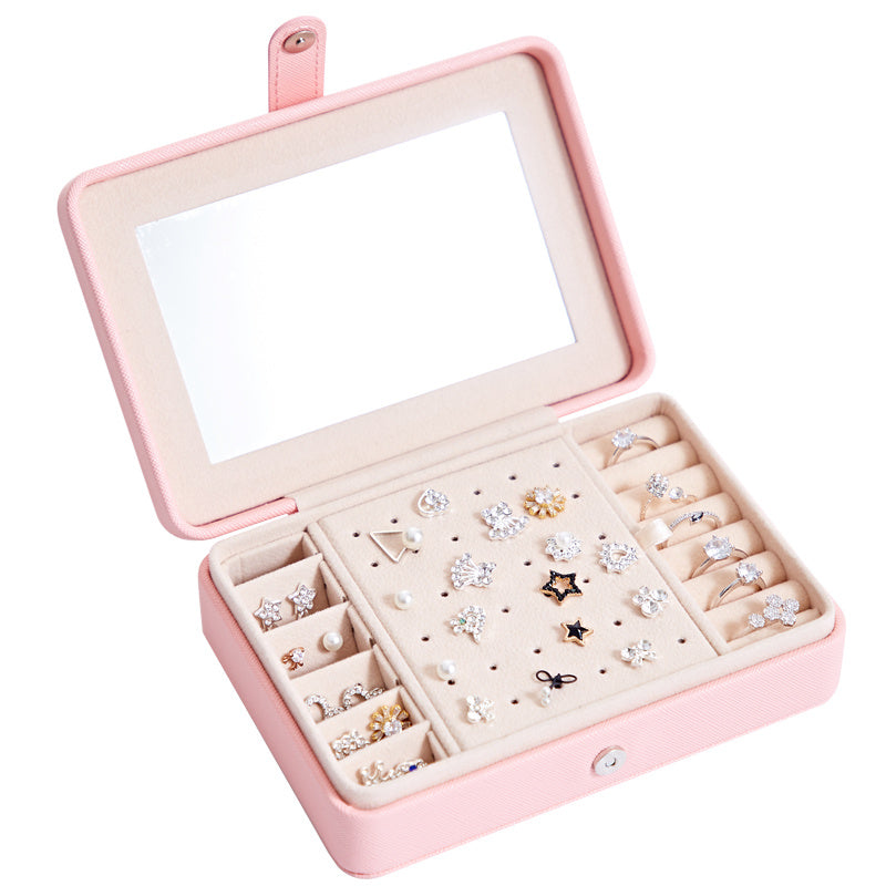 Multifunctional Jewelry Storage Box For Earrings, Necklaces And Rings