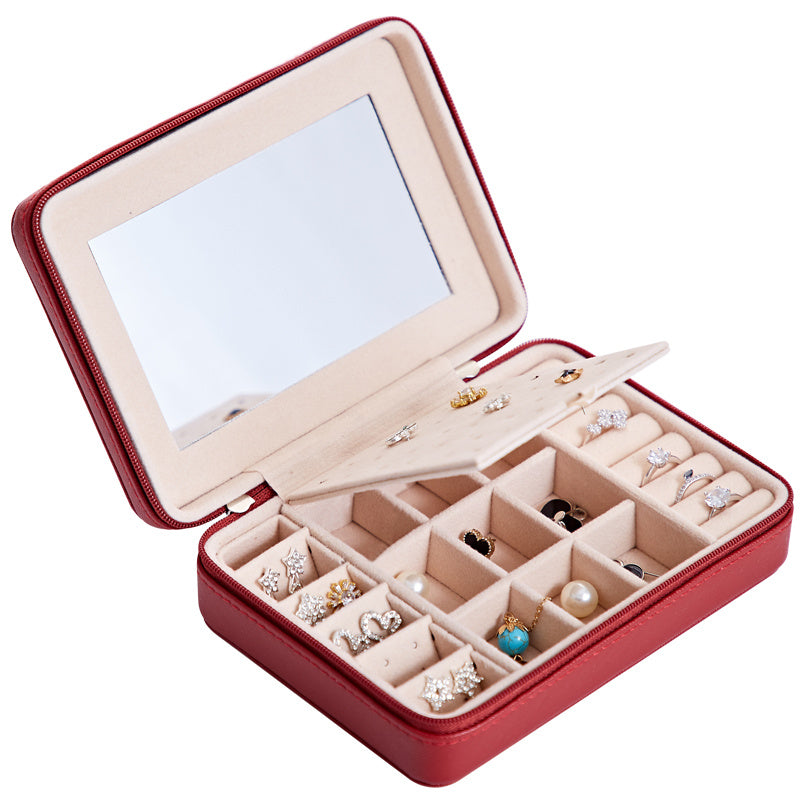 Multifunctional Jewelry Storage Box For Earrings, Necklaces And Rings