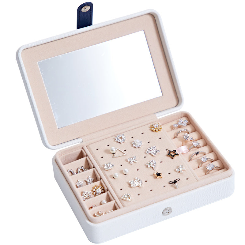 Multifunctional Jewelry Storage Box For Earrings, Necklaces And Rings