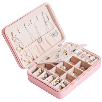 Multifunctional Jewelry Storage Box For Earrings, Necklaces And Rings