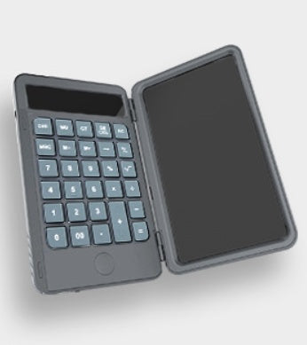 Calculator With Portable Writing Board