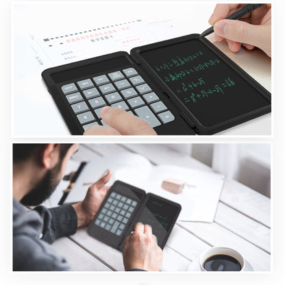 Calculator With Portable Writing Board