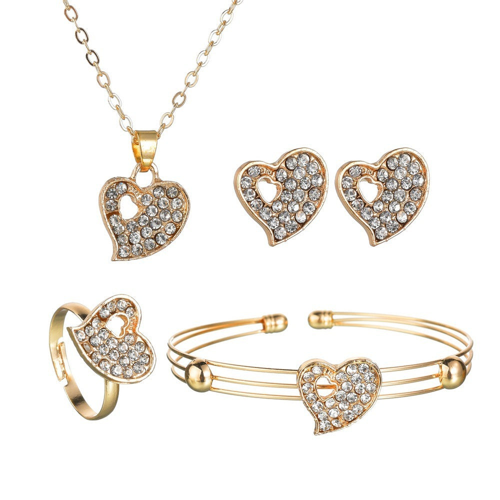 Heart Jewellery Set