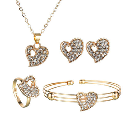 Heart Jewellery Set