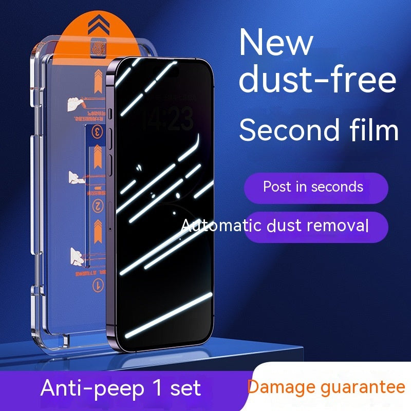 Dust-free screen protector